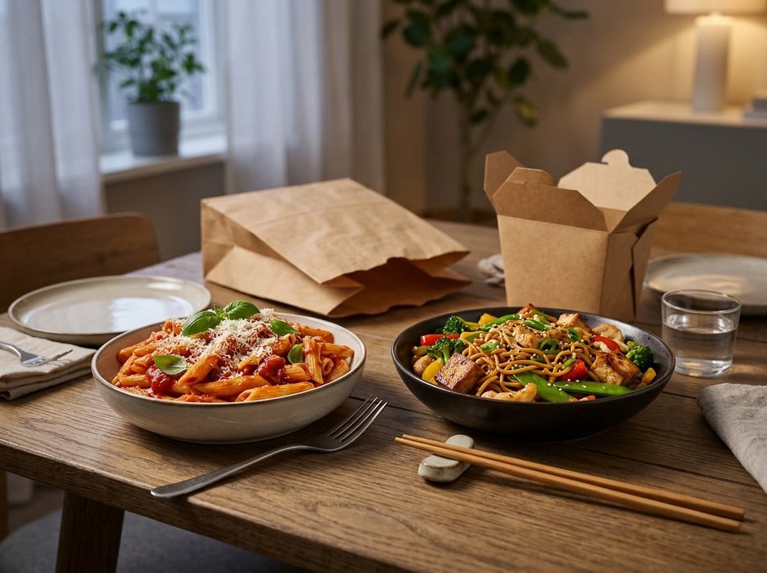 Fra pasta til wok nem og lækker aftensmad med takeaway